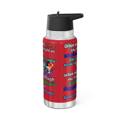 doggystyle - Gator Tumbler, 32oz (dark red)