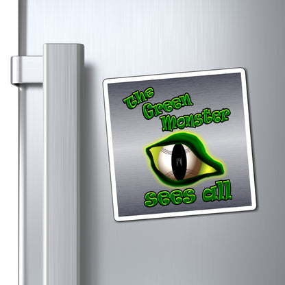 green monster - Magnets - (brushed nickel)
