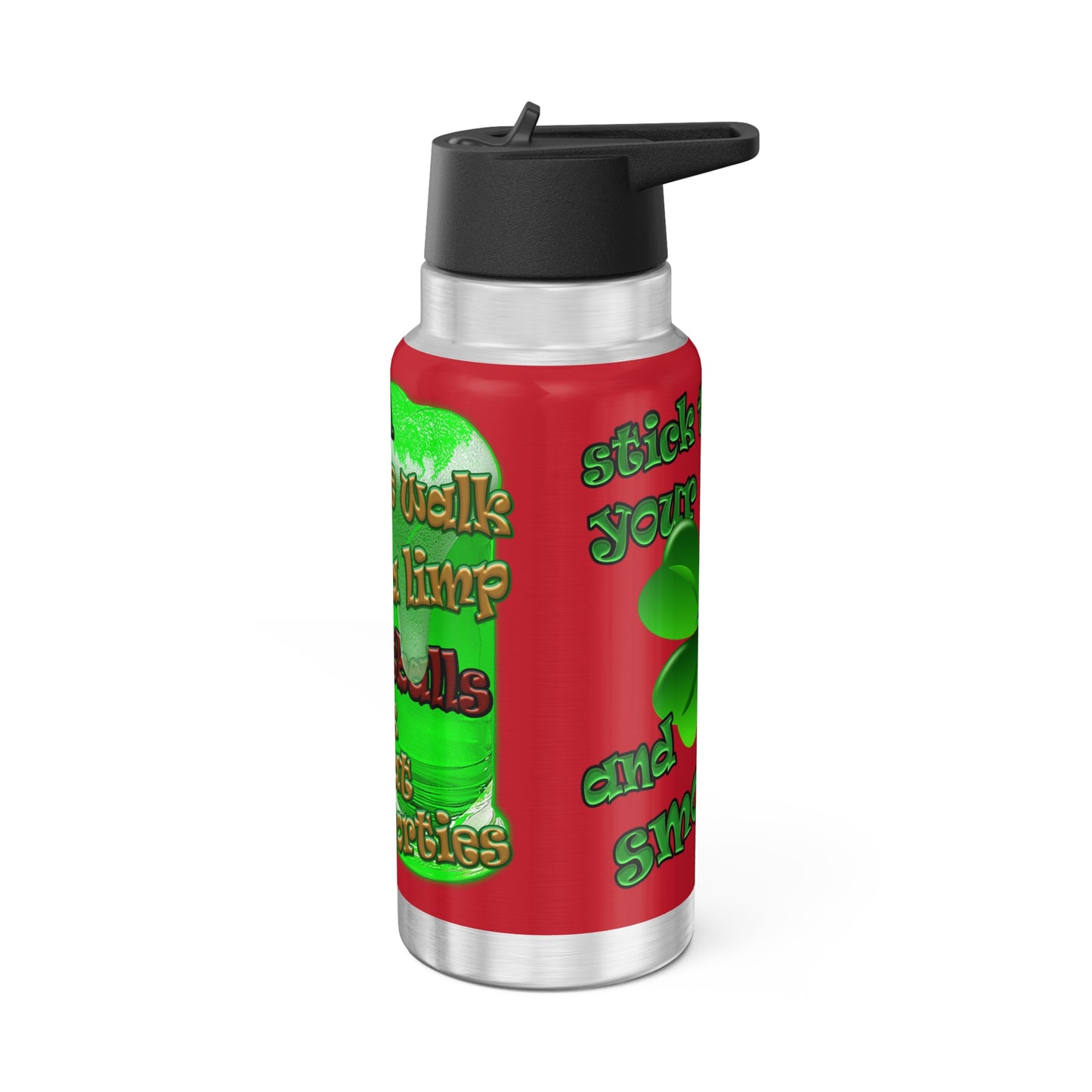 celtics logo - Gator Tumbler, 32oz (dark red)