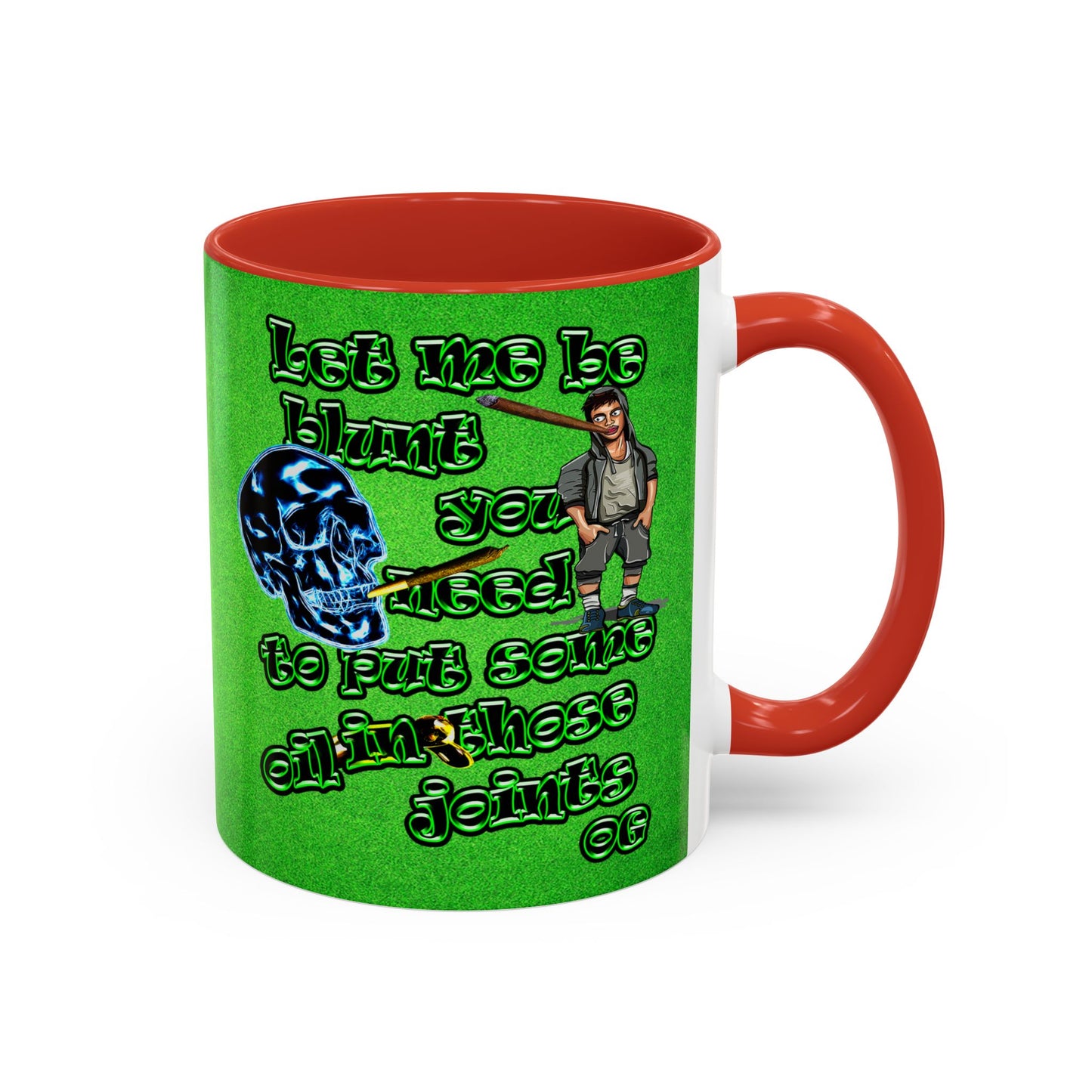og - Accent Mug (green turf)