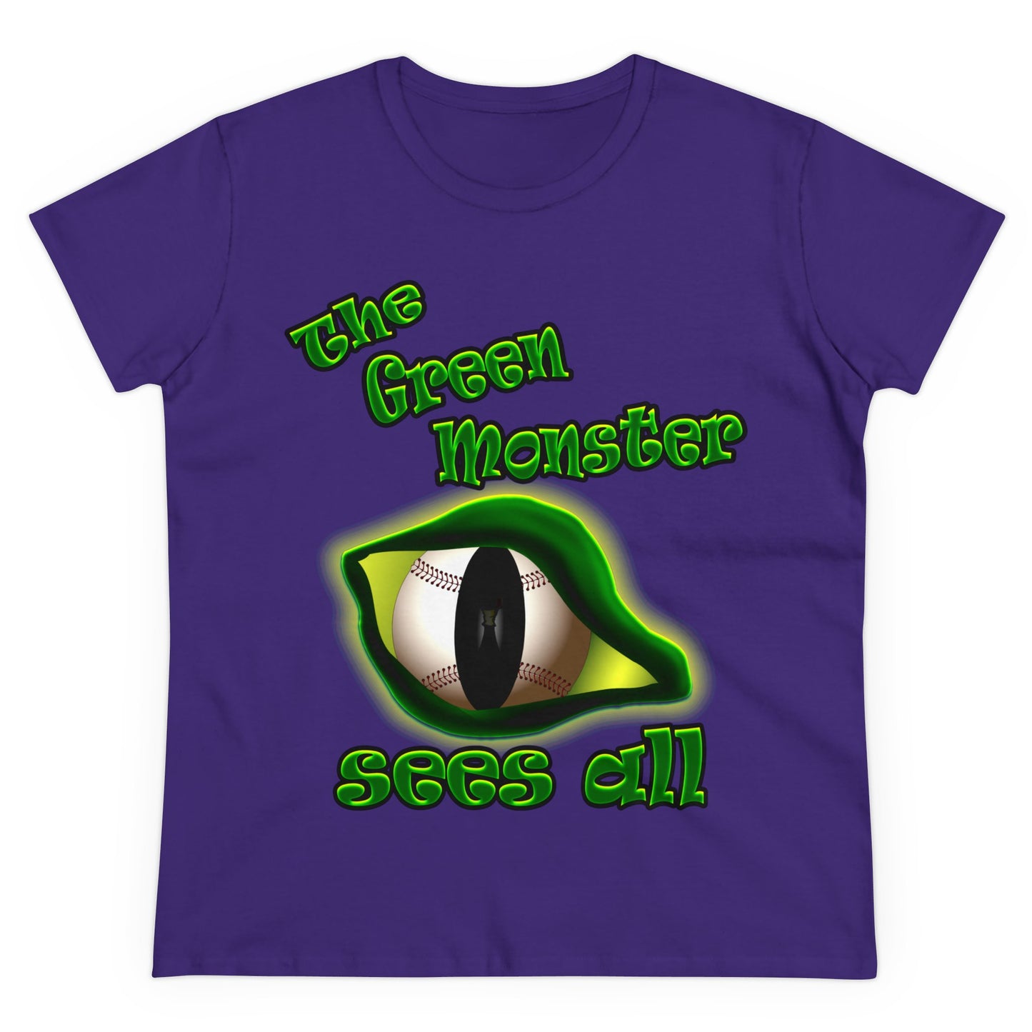 green monster - Women's Midweight Cotton Tee