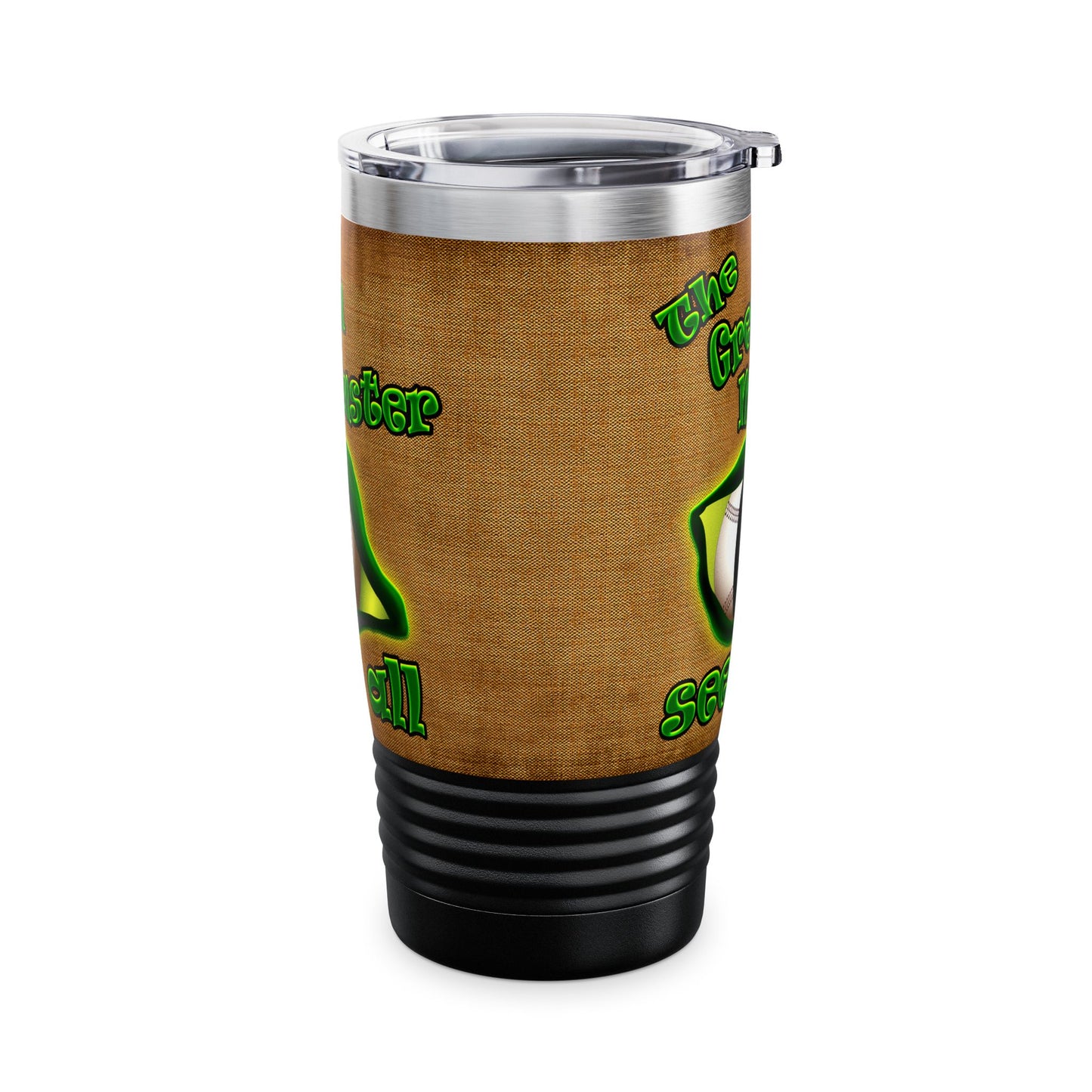 green monster - Ringneck Tumbler, 20oz (brown papyrus)