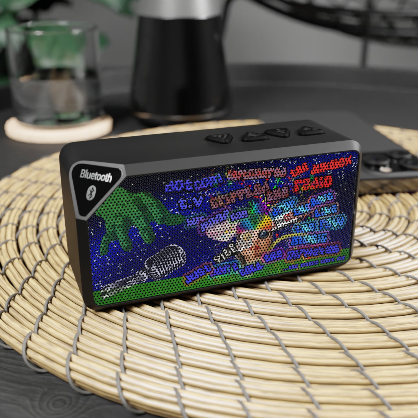 drop the beat - Jabba Bluetooth Speaker ('snoops' background)