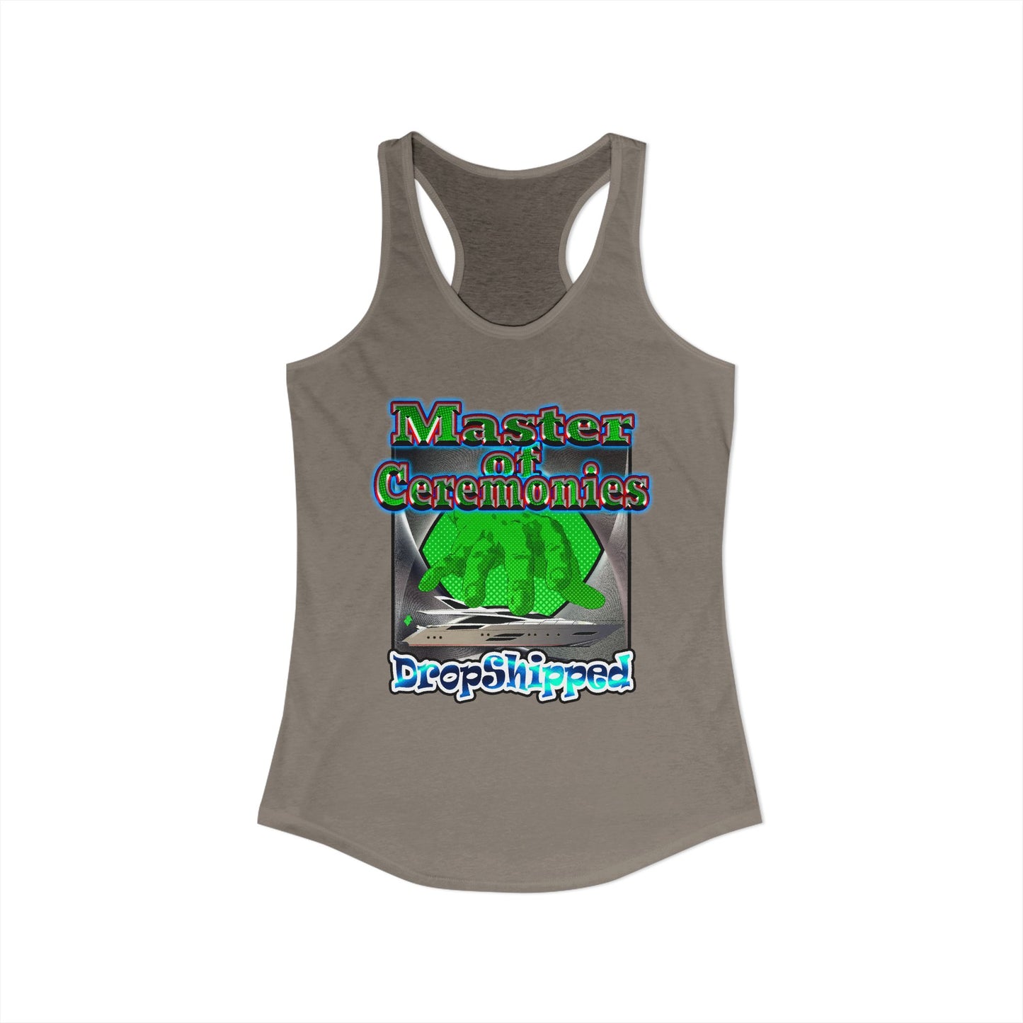 logo - Women's Ideal Racerback Tank