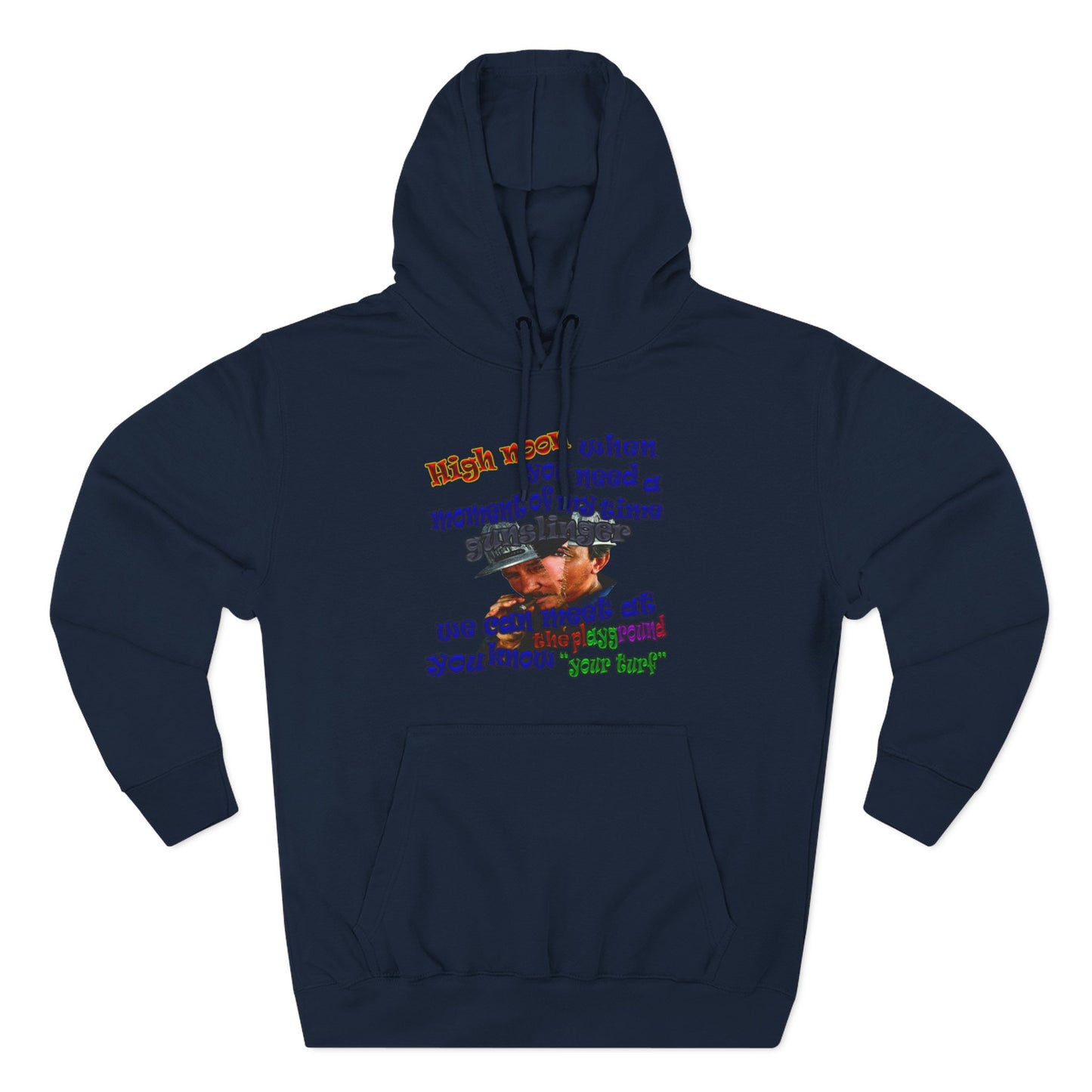 high noon - Three-Panel Fleece Hoodie