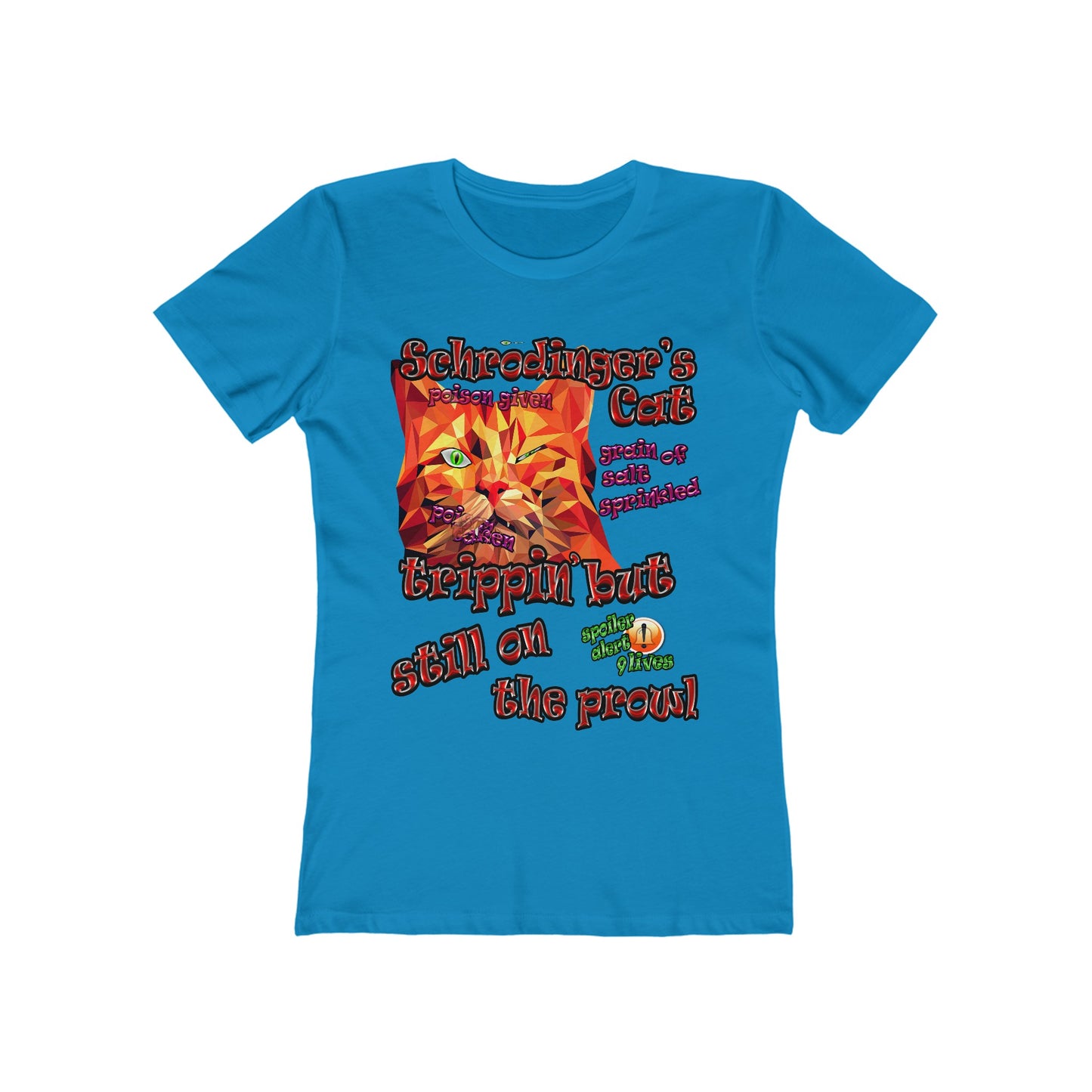 schrodinger's cat - Women's The Boyfriend Tee