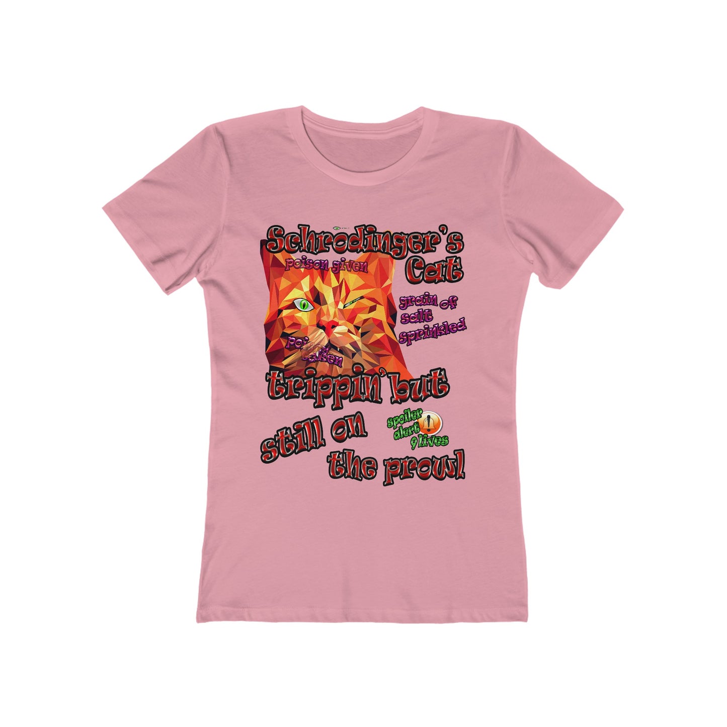 schrodinger's cat - Women's The Boyfriend Tee
