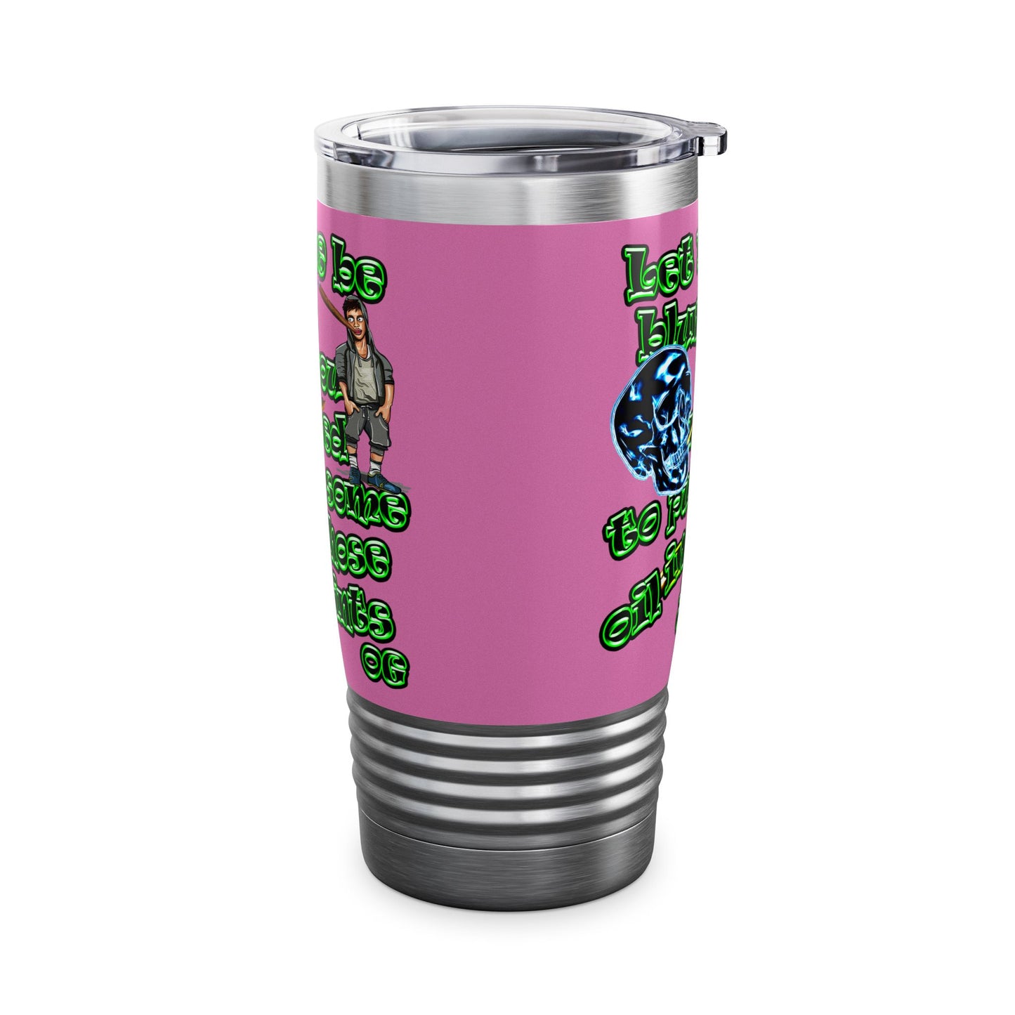 og - Ringneck Tumbler, 20oz (light pink)