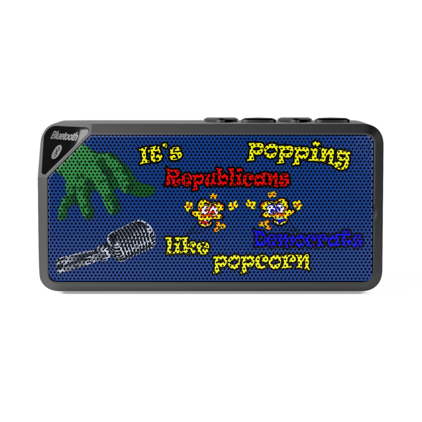 popping like popcorn - Jabba Bluetooth Speaker (dark blue)
