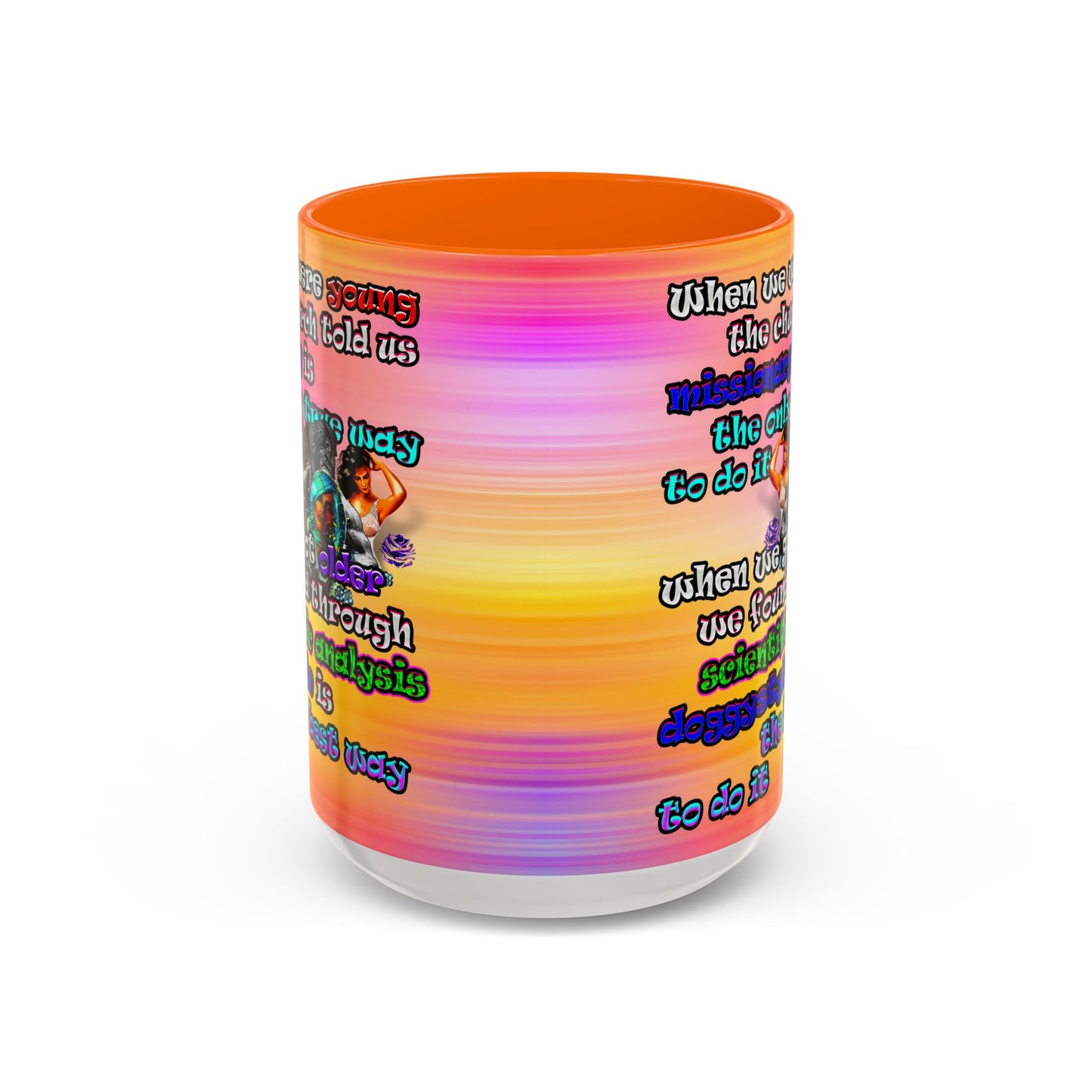 doggystyle - Accent Mug (color blur)
