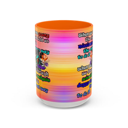 doggystyle - Accent Mug (color blur)