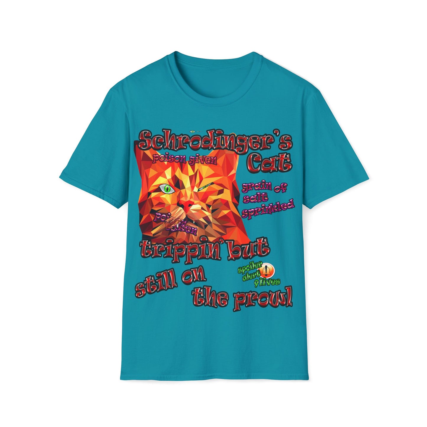 schrodinger's cat - Unisex Softstyle T-Shirt