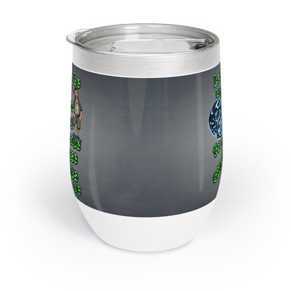og - Chill Wine Tumbler (grey-light grey)