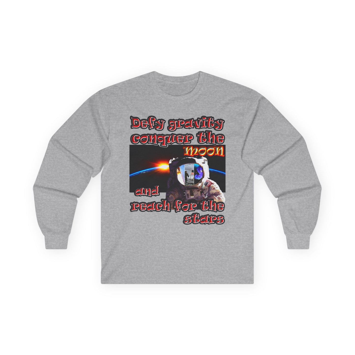 defy conquer reach - Ultra Cotton Long Sleeve Tee