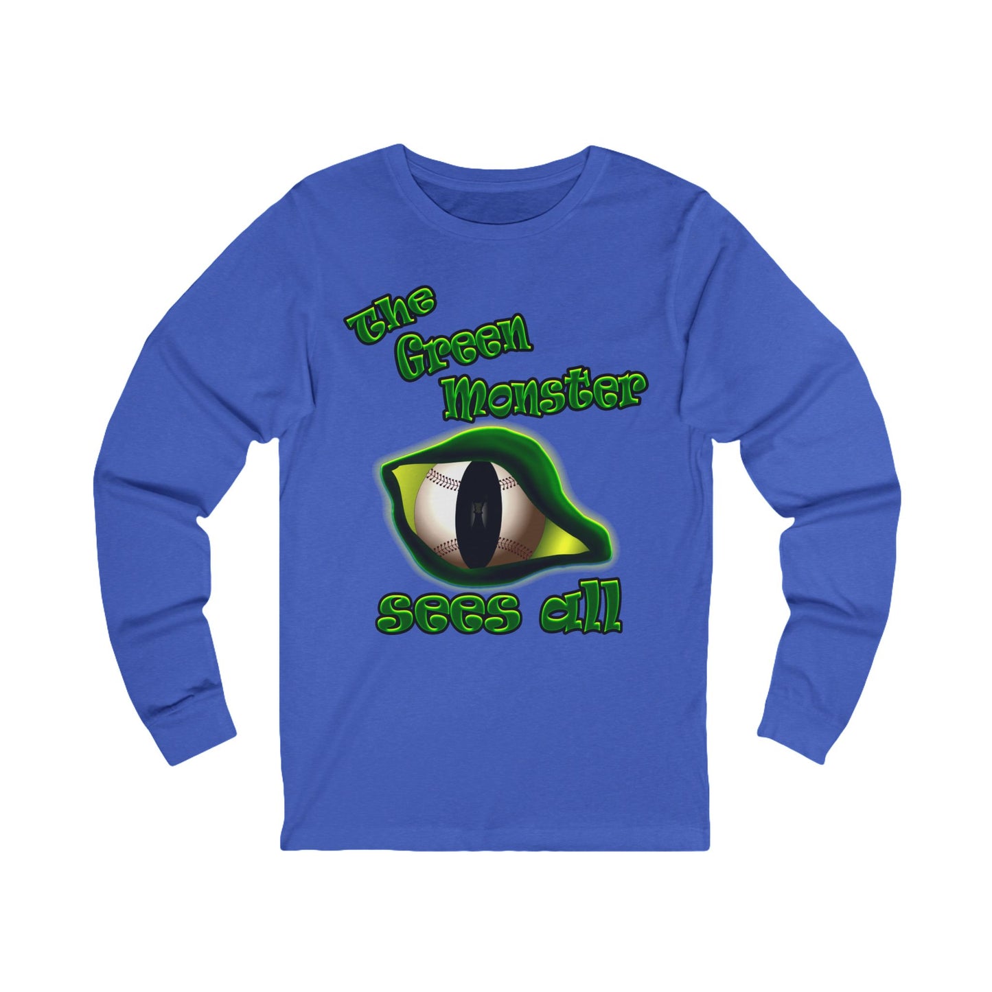 green monster - Unisex Jersey Long Sleeve Tee