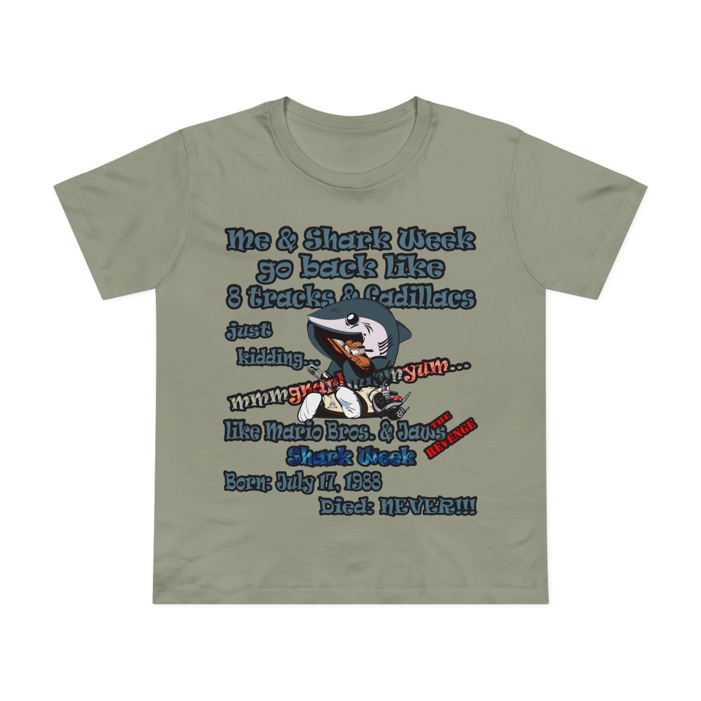 shark week - Women’s Maple Tee