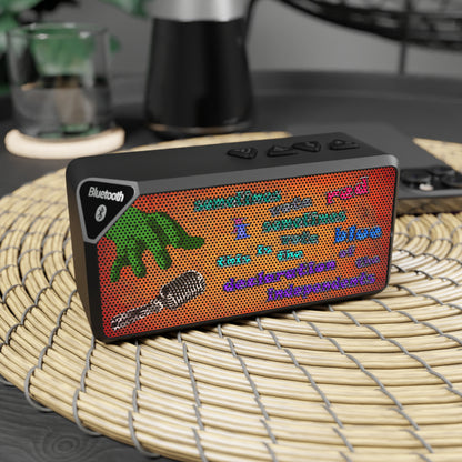 declaration of the independents - Jabba Bluetooth Speaker (burnt orange)