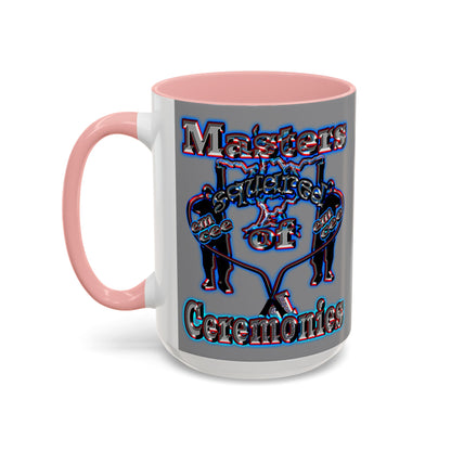 em cee squared - Accent Mug (grey)