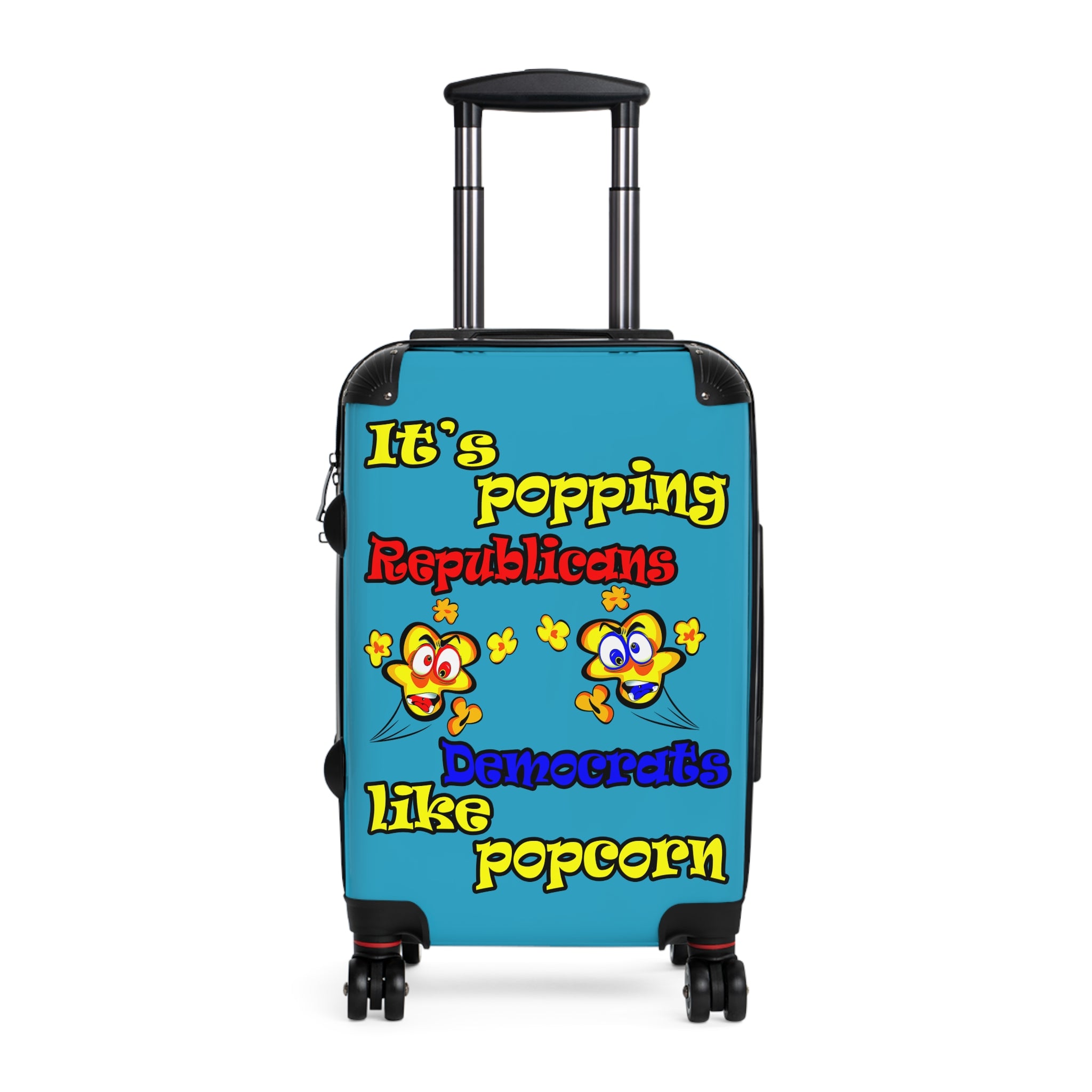 popping like popcorn - Suitcase (turquoise)