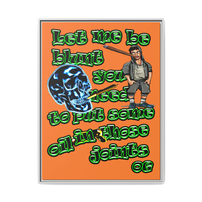 og - framed canvas art (crusta)