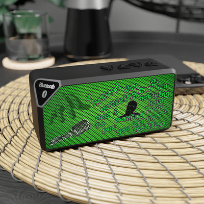 noticed you noticing - Jabba Bluetooth Speaker (green turf)