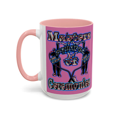 em cee squared - Accent Mug (light pink)