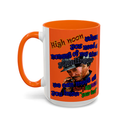 high noon - Accent Mug (orange)