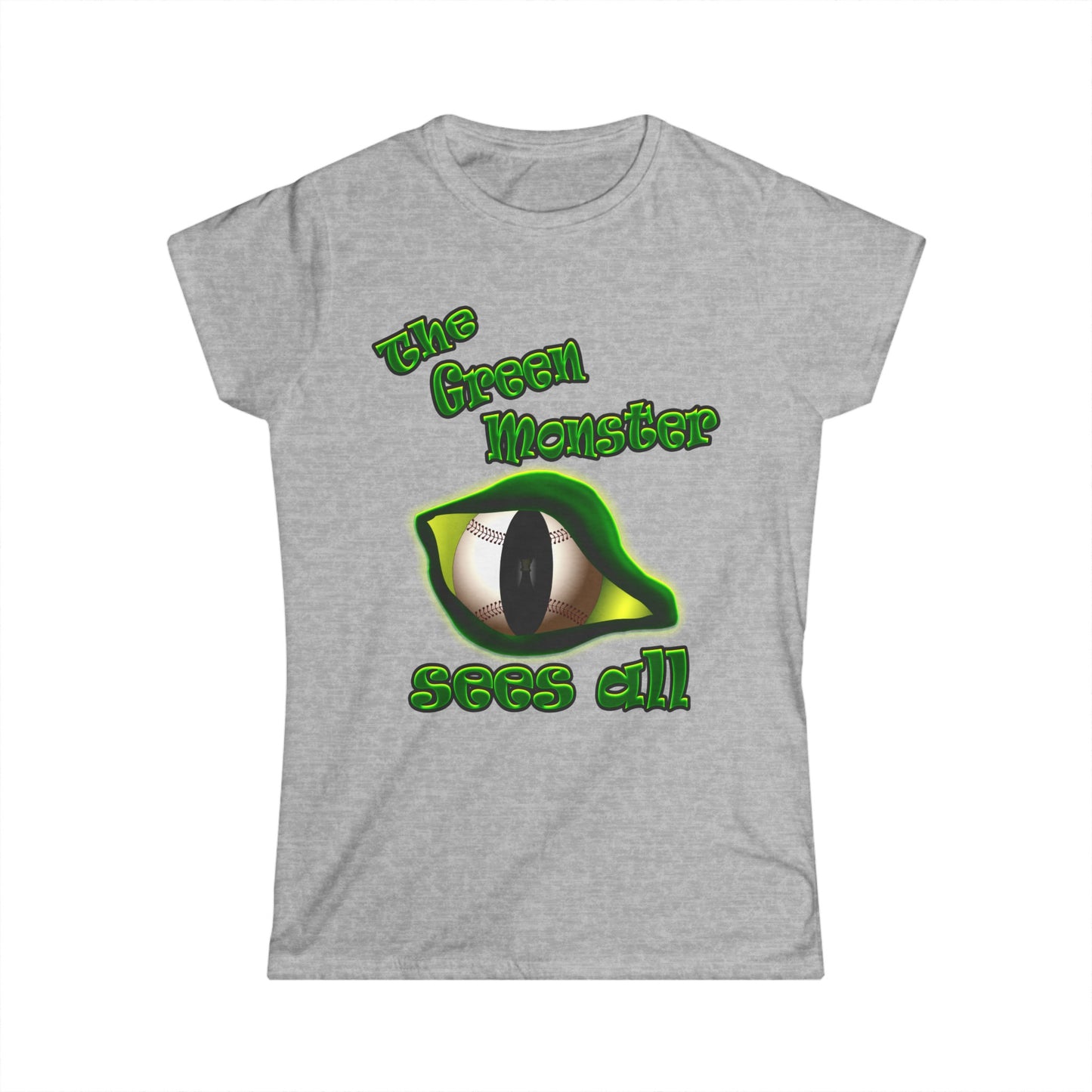 green monster - Women's Softstyle Tee