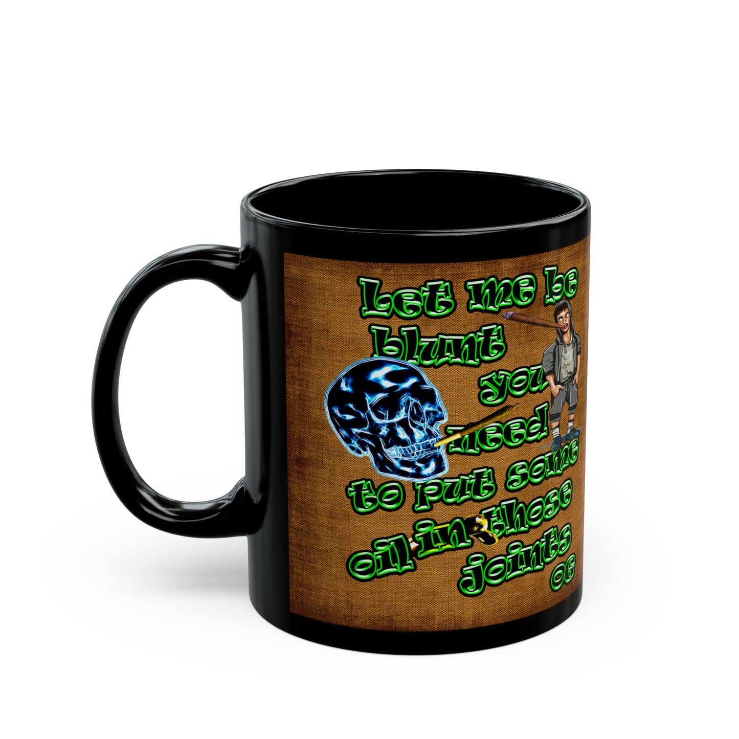 og - Black Mug (brown papyrus)