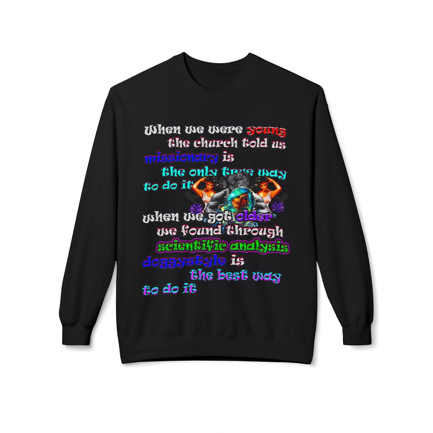 doggystyle - Unisex Midweight Softstyle Fleece Crewneck Sweatshirt