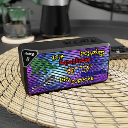 popping like popcorn - Jabba Bluetooth Speaker (purple wave)