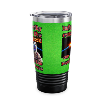 defy conquer reach - Ringneck Tumbler, 20oz (green turf)