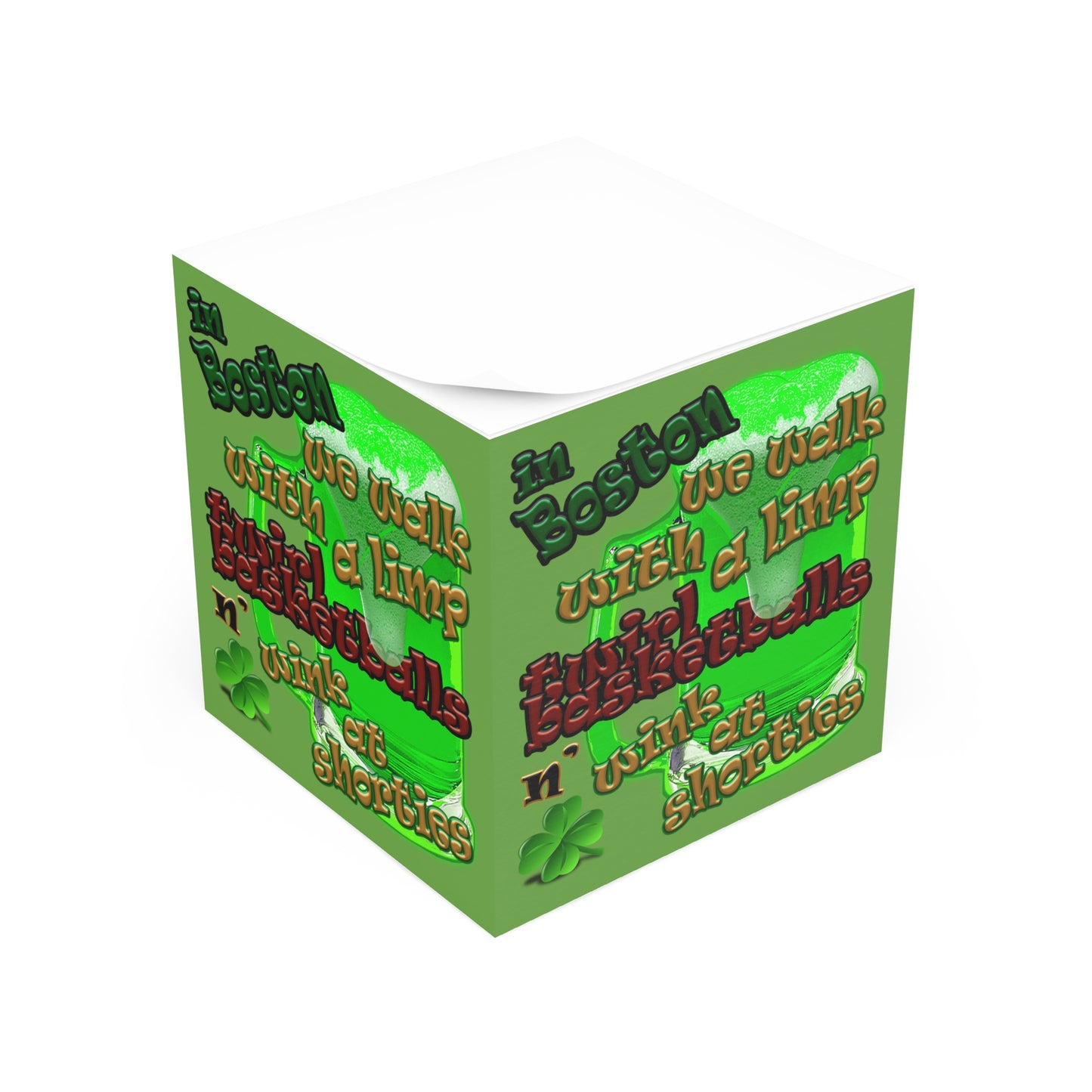 celtic's logo - note cube (green)