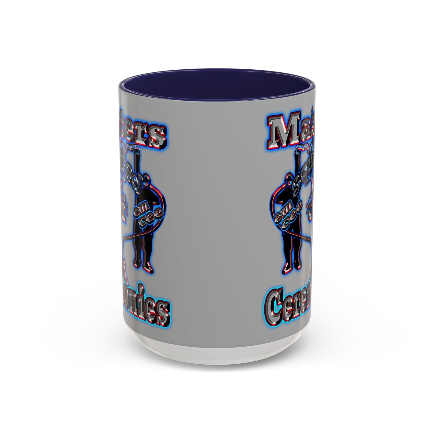 em cee squared - Accent Mug (light grey)