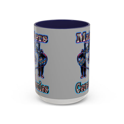 em cee squared - Accent Mug (light grey)
