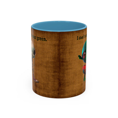I don't care that your grey - Accent Mug (brown papyrus)