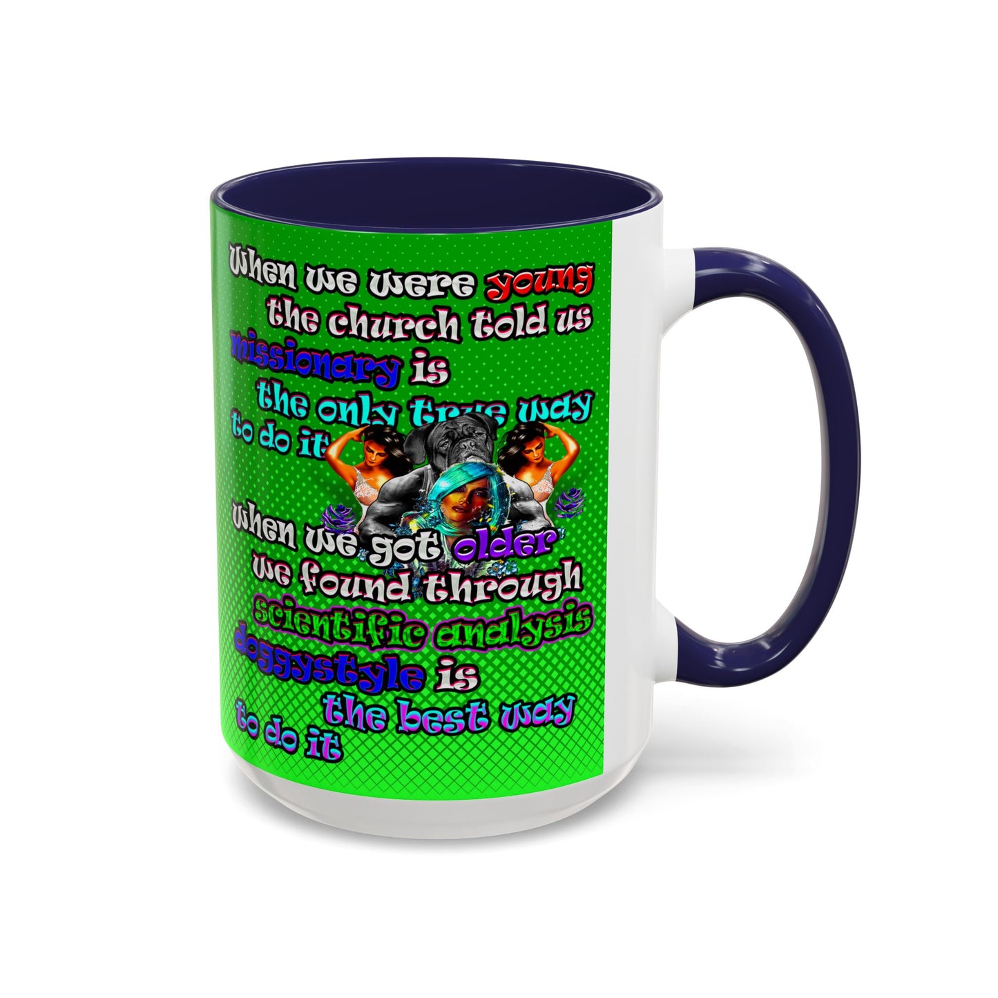 doggystyle - Accent Mug (logo green)