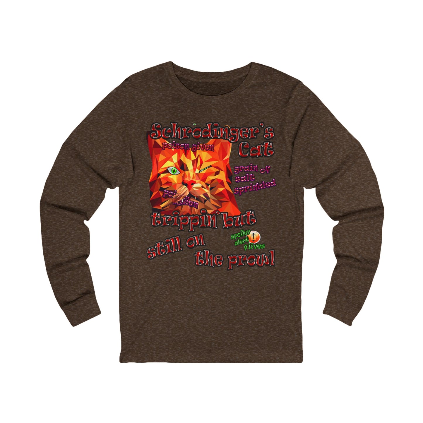 schrodinger's cat - Unisex Jersey Long Sleeve Tee