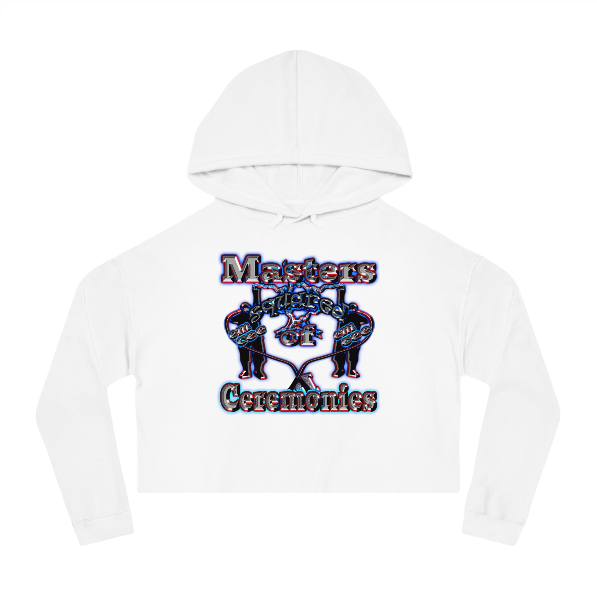em cee squared - Women’s Cropped Hooded Sweatshirt