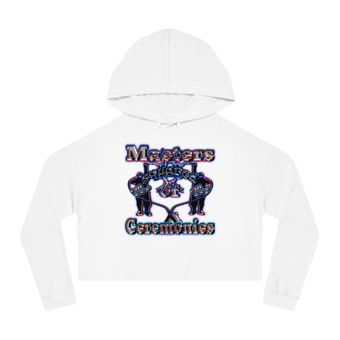 em cee squared - Women’s Cropped Hooded Sweatshirt