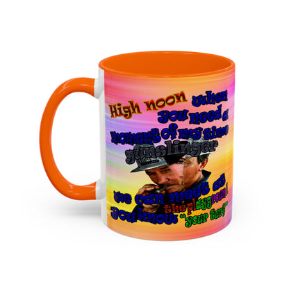 high noon - Accent Mug (color blur)