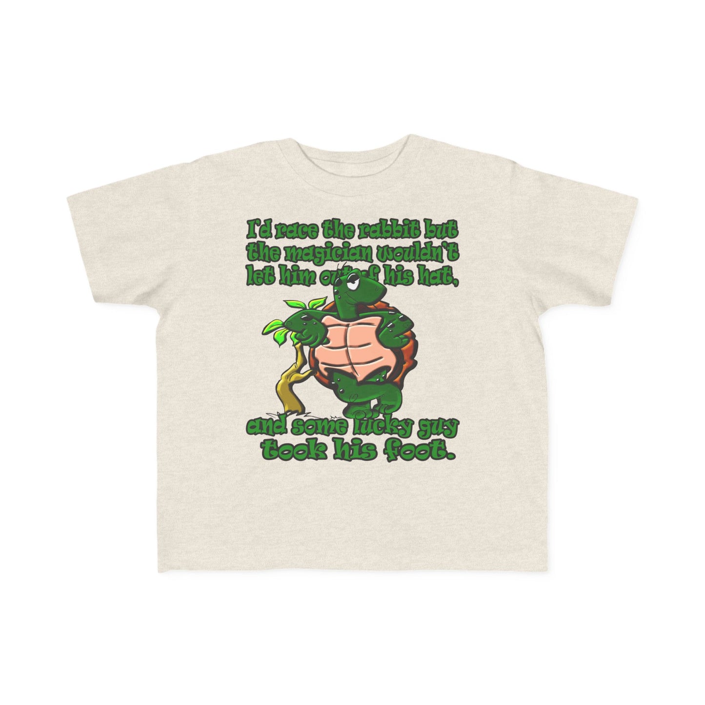 turtle race - Toddler's Fine Jersey Tee