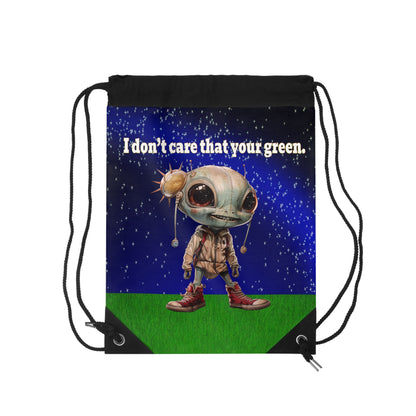 I don't care that your grey - Drawstring Bag ('snoops' background)
