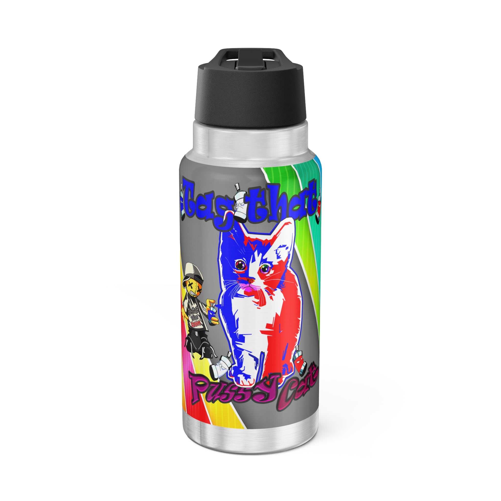 tag that - Gator Tumbler, 32oz  (rainbow split)
