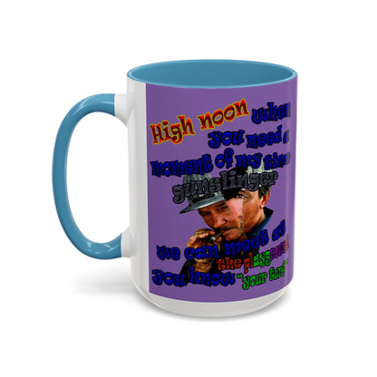 high noon - Accent Mug (light purple)