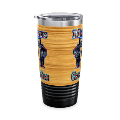 em cee squared - Ringneck Tumbler, 20oz (butterscotch wood finish)