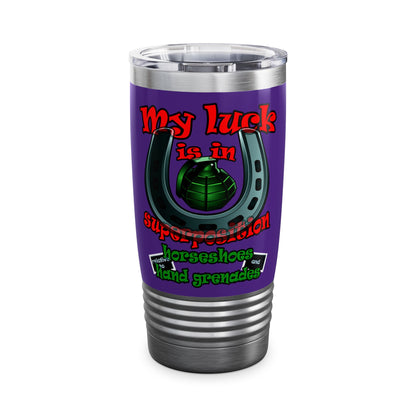 my luck - Ringneck Tumbler, 20oz (purple)