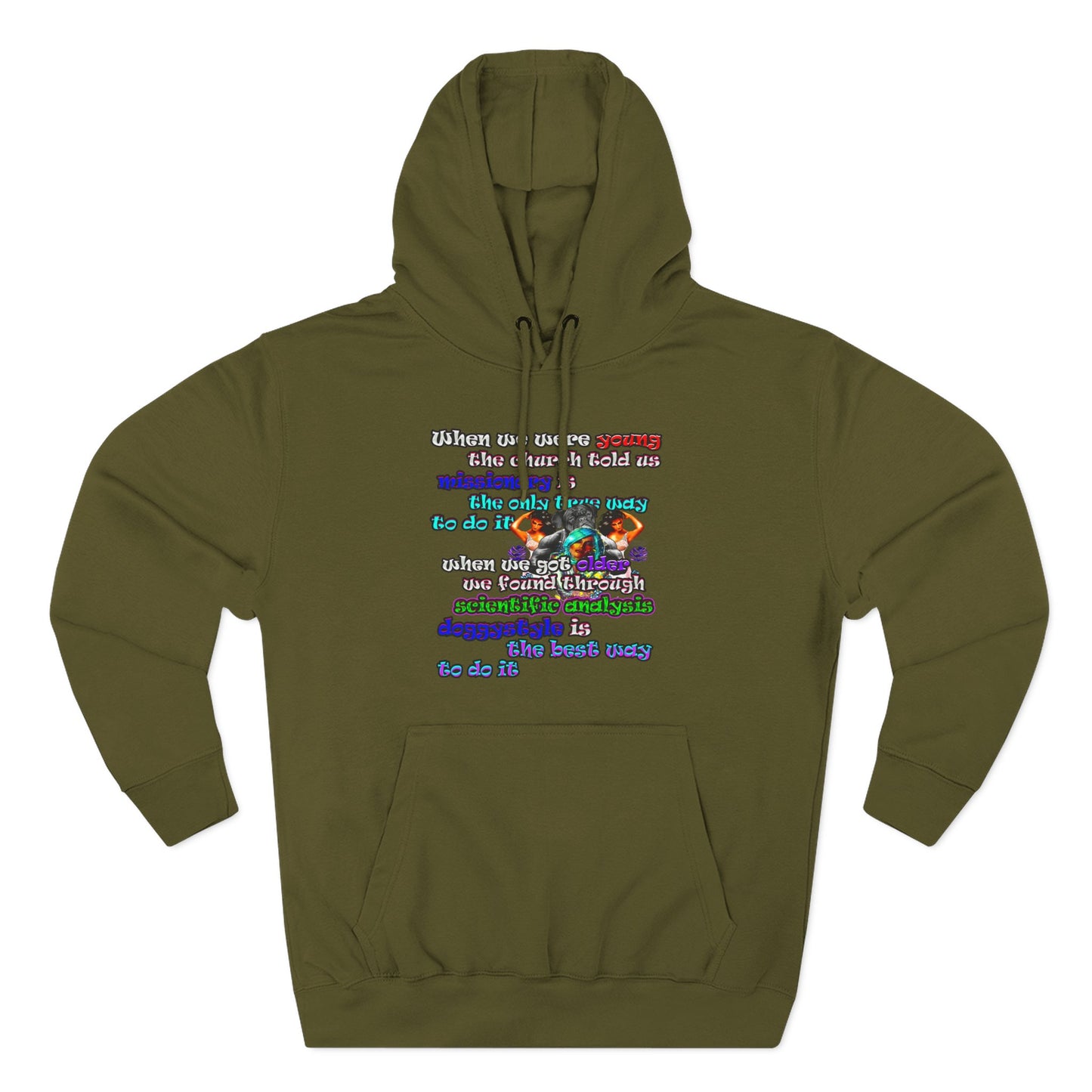 doggystyle - Three-Panel Fleece Hoodie