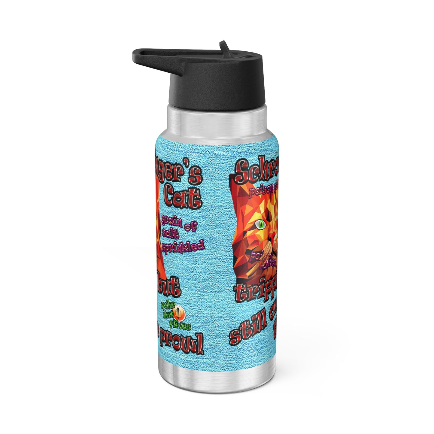 schrodinger's cat - Gator Tumbler, 32oz  (faded blue)