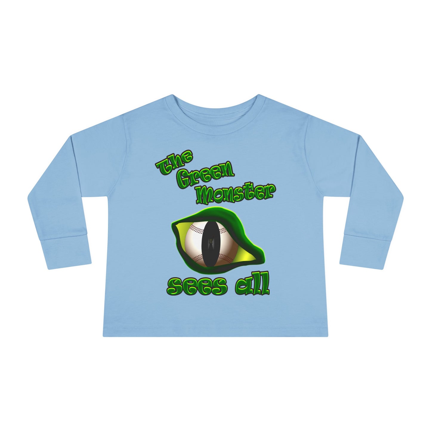 green monster - Toddler Long Sleeve Tee